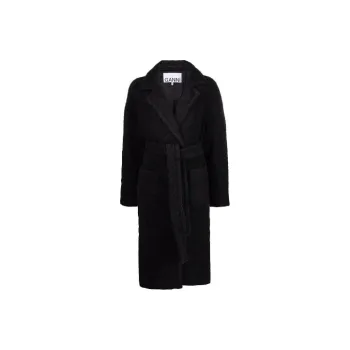 GANNI Coats Women's Black
