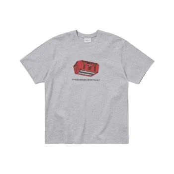 Thisisneverthat SS25 T Shirts Unisex Gray