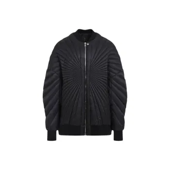 MONCLER GENIUS X Rick Owens Woven Radiance Peter Jacket 'Black'