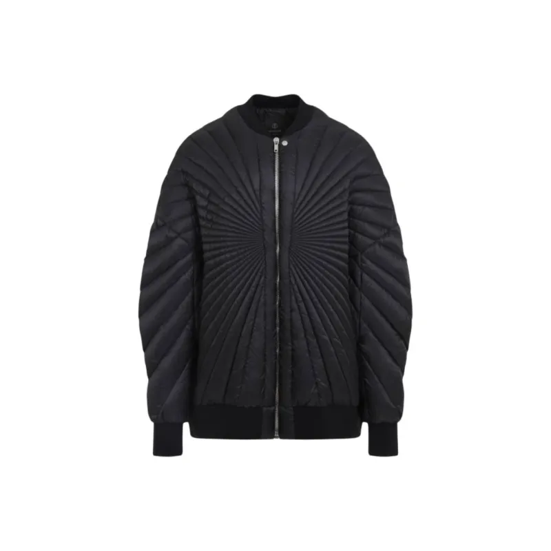 Moncler X Rick Owens Woven Radiance Peter Jacket 'Black'-0