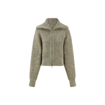 Ferragamo Knitted Bomber Jacket