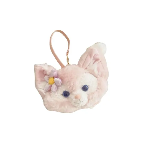 Disney DISNEYLAND Collaboration Polyester Coin Purse Women's Pink