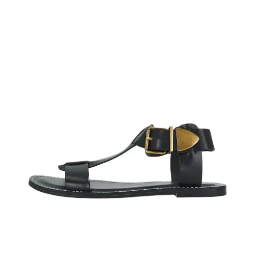 STEVE MADDEN Brazinn One Strap Sandals Women's Black