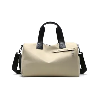 Single Warehouse Nylon One Shoulder Gym Bag Unisex Khaki/Gray/Black