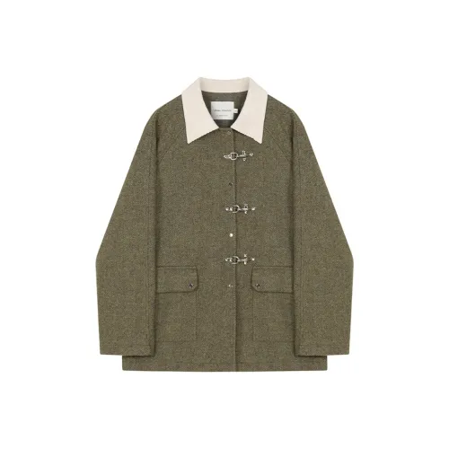 VEGA CHANG Coats Women's Spruce Green