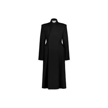 Balenciaga Double-Breasted Long Coat
