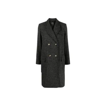 A.P.C Coats Women's Gray