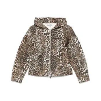 GANNI Leopard print Hoodie