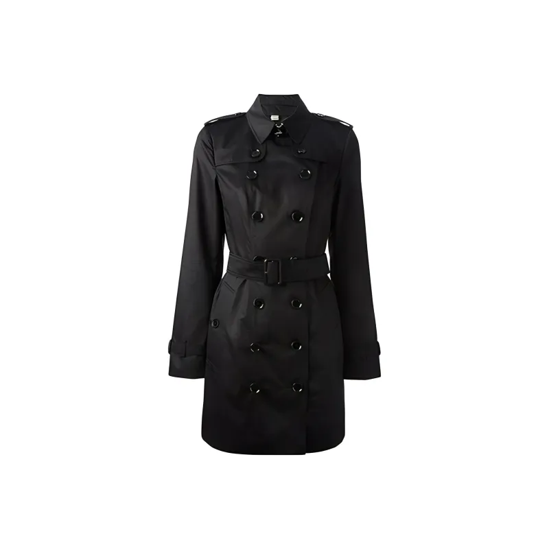 Burberry Coats Women's Black-0