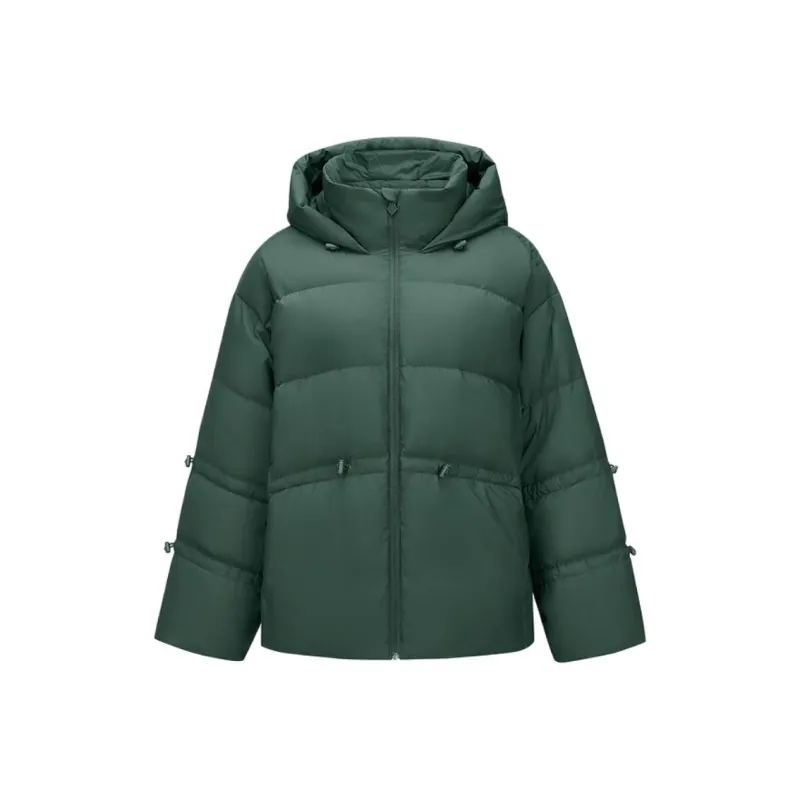 Skechers Down Jacket Women's Dark Spruce Green-0