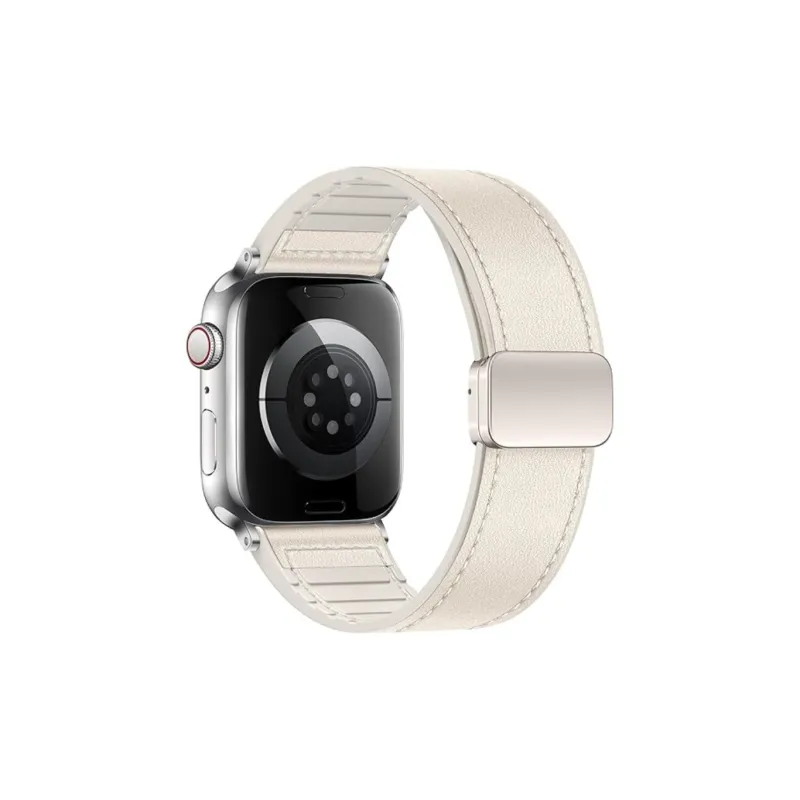 Brangdy Apple Compatibility Watch Band Artificial Leather Material-11