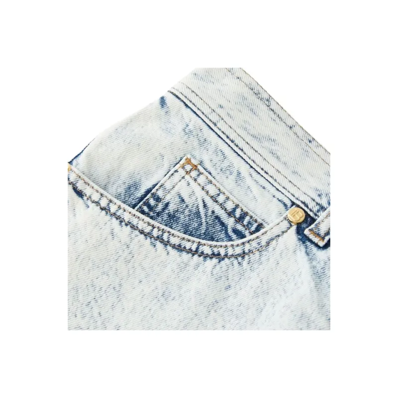 BALMAIN High rise Boyfriend Jeans-4