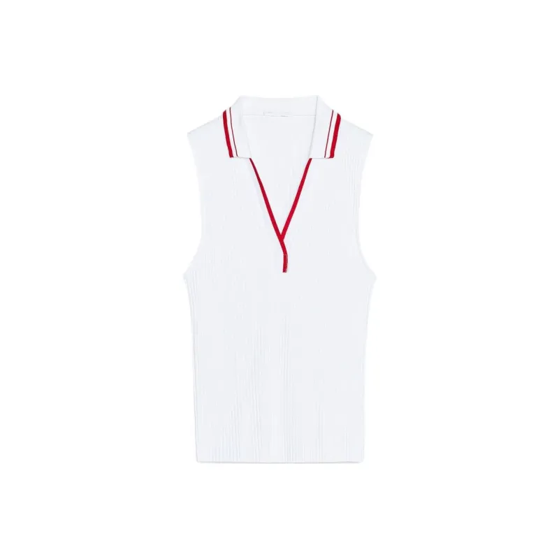 ZARA Polo Shirts Women's White-0