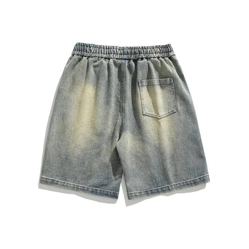AMBER LIGHT Denim Shorts Unisex-9