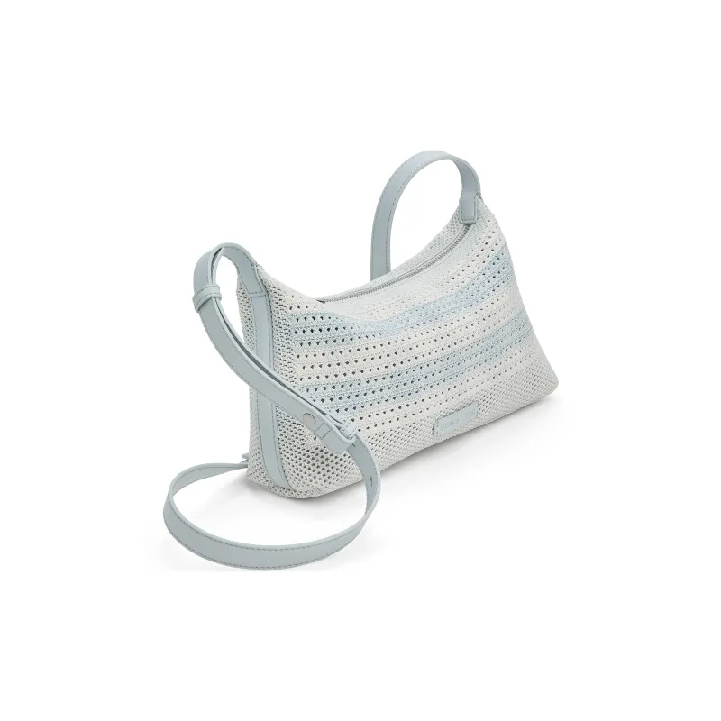 CHARLES&KEITH PU, Textile Mixture Crossbody Bag, Shoulder Bag Trumpets Women's Multicolor-7