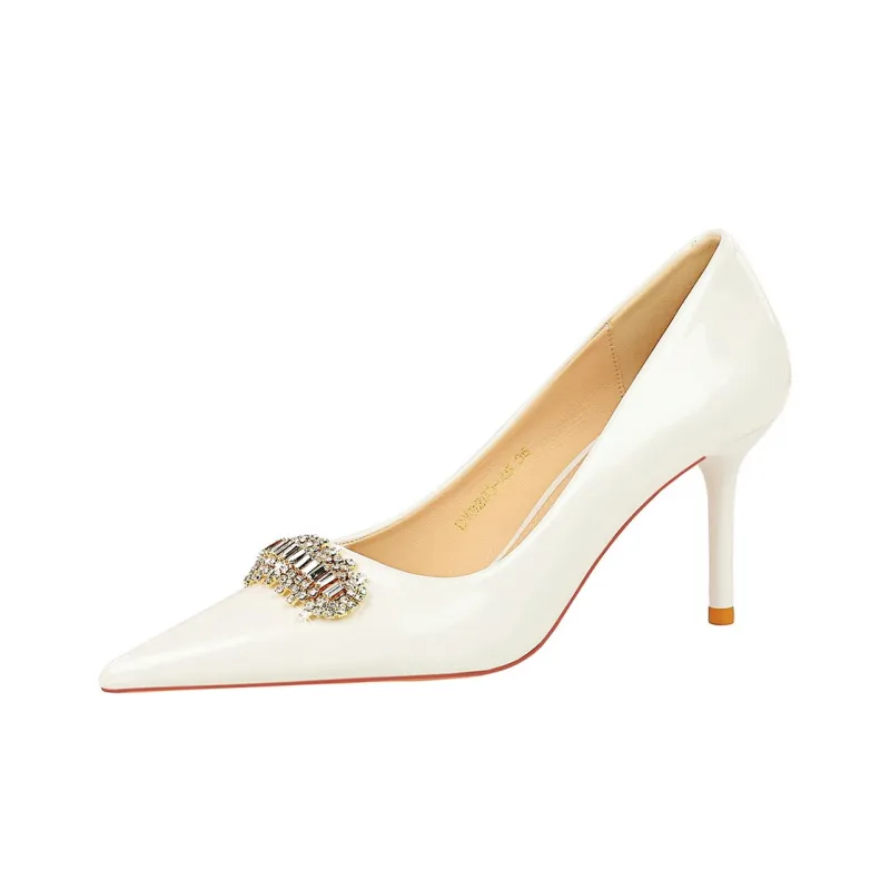 GOSO Slim Heel High Heels 7CM Women's-5