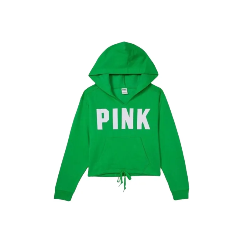 Victoria's Secret PINK Sweatshirt Women's Green-0