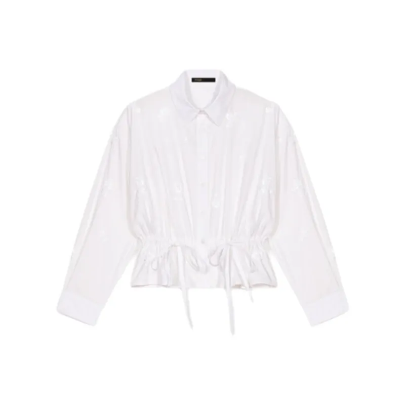 Maje Floral embroidered Blouse-0