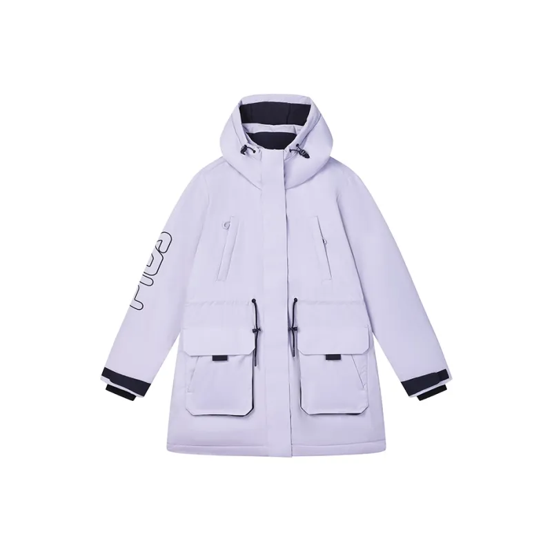 FILA ORIGINALE Down Jacket Women's Light Evening Purple-0