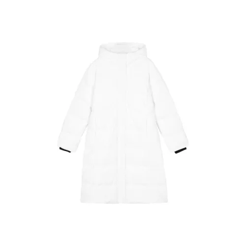 Skechers Down Jacket Women's Marshmallow White