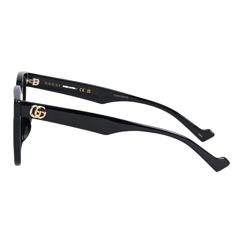 GUCCI Plate Frame Square Sunglasses Unisex-2