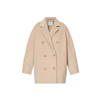 MaxMara Double Breasted Long Sleeved Coat