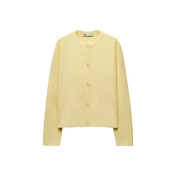 ZARA Knitwear Women's Yellow