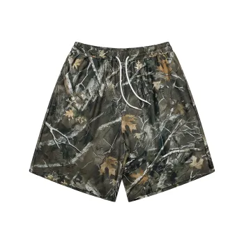 NOMT Basketball Shorts Unisex Maple Leaf Green
