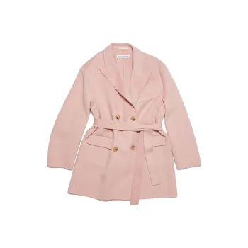 Acne Studios Coats Women's Lilac Pink