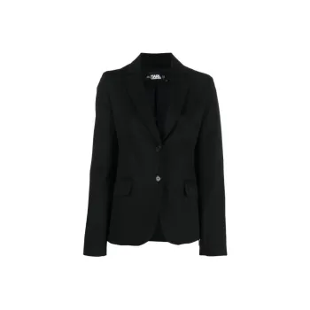 KARL LAGERFELD / Karl Lagerfeld Jeans Logo Embroidered Single Breasted Blazer