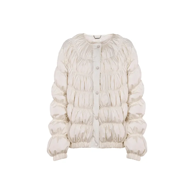 Chloé Ruched Puffer Jacket-0