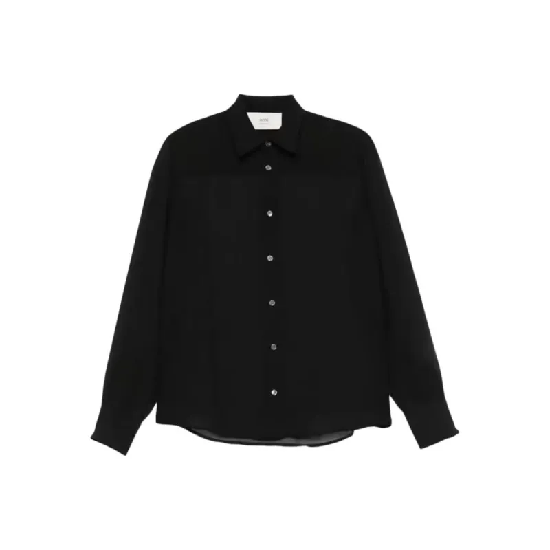 AMIPARIS Semi sheer Shirt-0