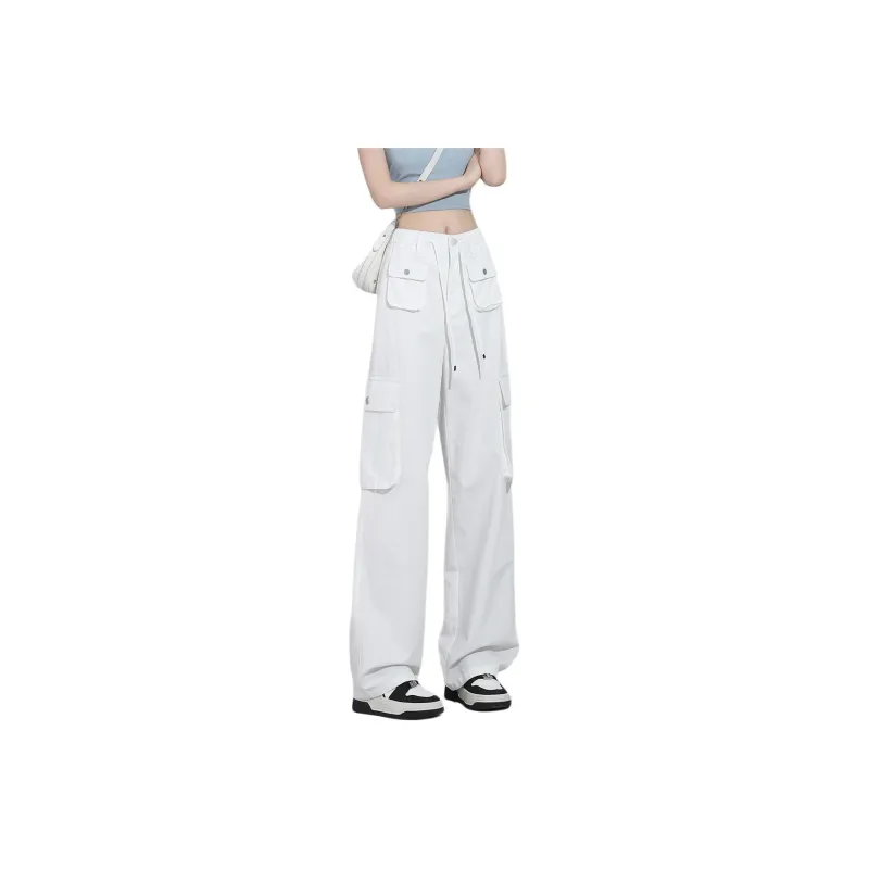 CCAABB Cargo Pants Women's WHX/White-1