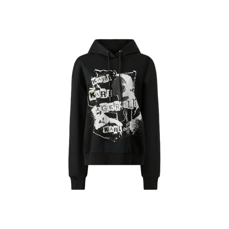 KARL LAGERFELD FW23 Sweatshirt Women's Black-0
