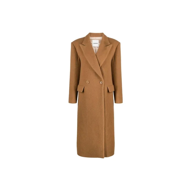 Sandro Coats Women's Brown-0