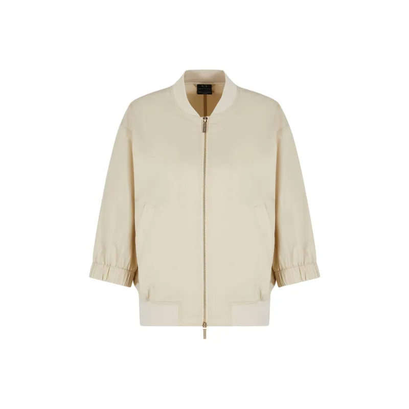 ARMANI EXCHANGE Cotton Bomber Jacket-0