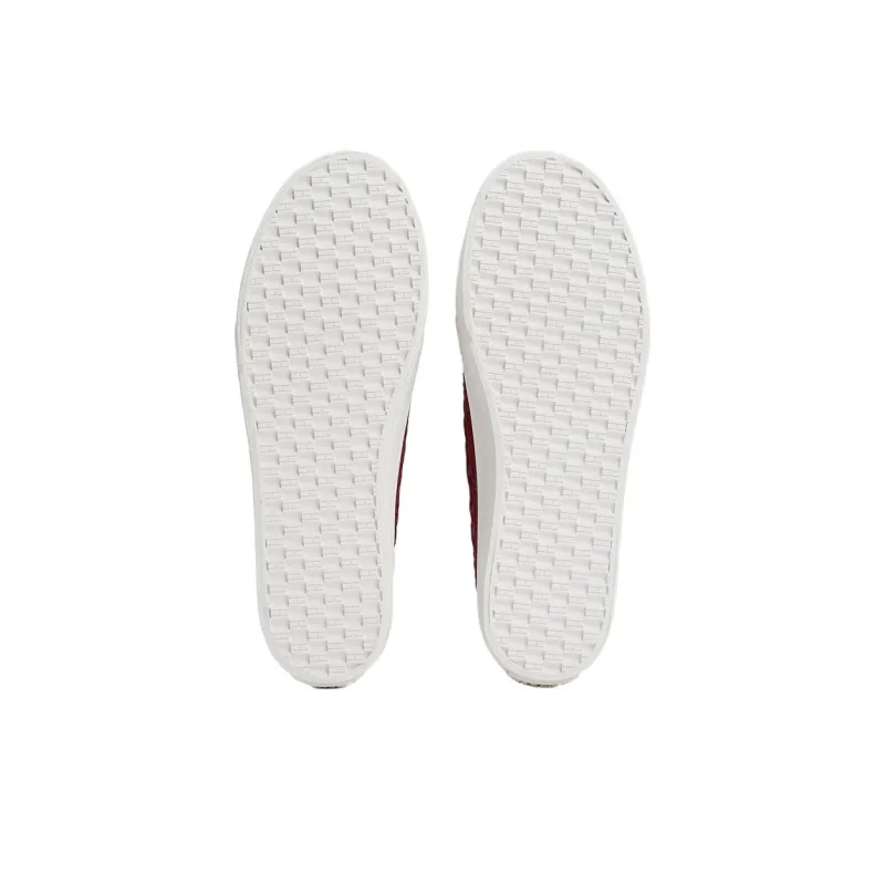 Tommy Hilfiger TH Monogram Low Top Casual Shoes Women's Red-5