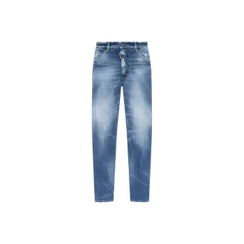DSQUARED 2 Be Cool Be Nice Wash Loose Jeans