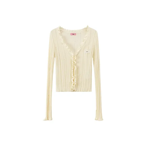 CHUU Knitwear Women's White Apricot-0