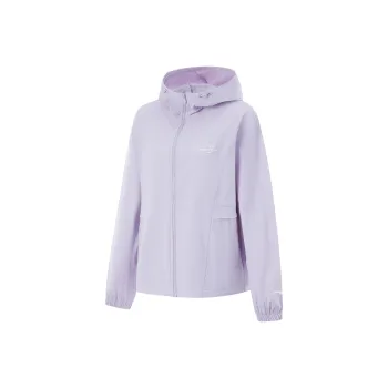 LiNing Lotus Leaf Jackets Coats Women's Sea Salt Purple