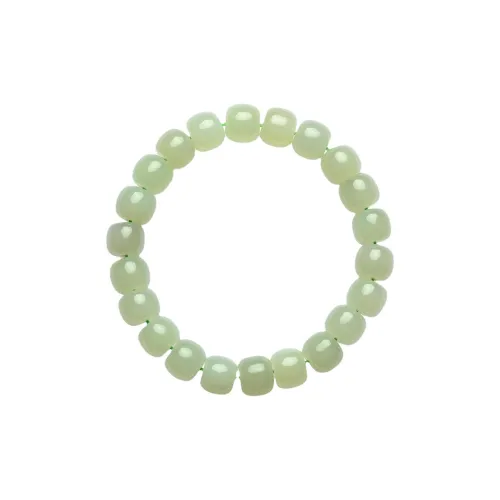 WUMZK Hetian Jade Bracelets Green Jade Women's