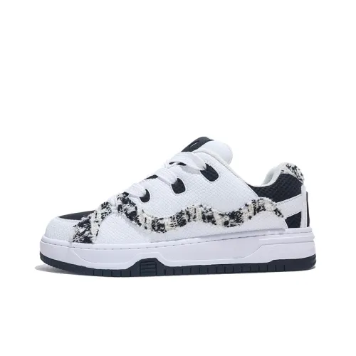 Jifffly Slip Resistant Cushioning Abrasion Resistant Low Top Skateboard Shoes Unisex