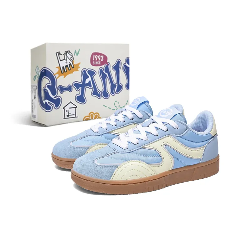 Q AND Slip Resistant Cushioning Abrasion Resistant Low Top Skateboard Shoes Unisex-7