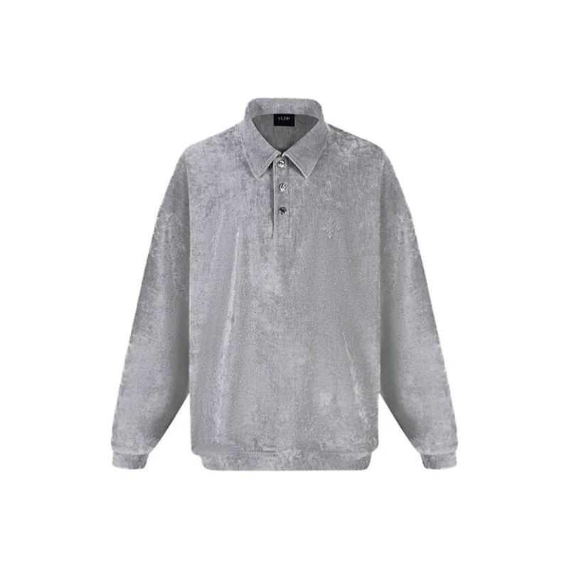 YLDP Polo Shirts Unisex Gray-0