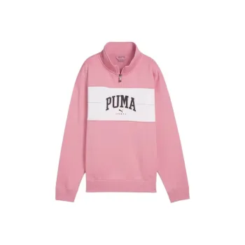 PUMA SS24 Women's Quarter-Zip Hoodie Sweatshirt Women's Pink