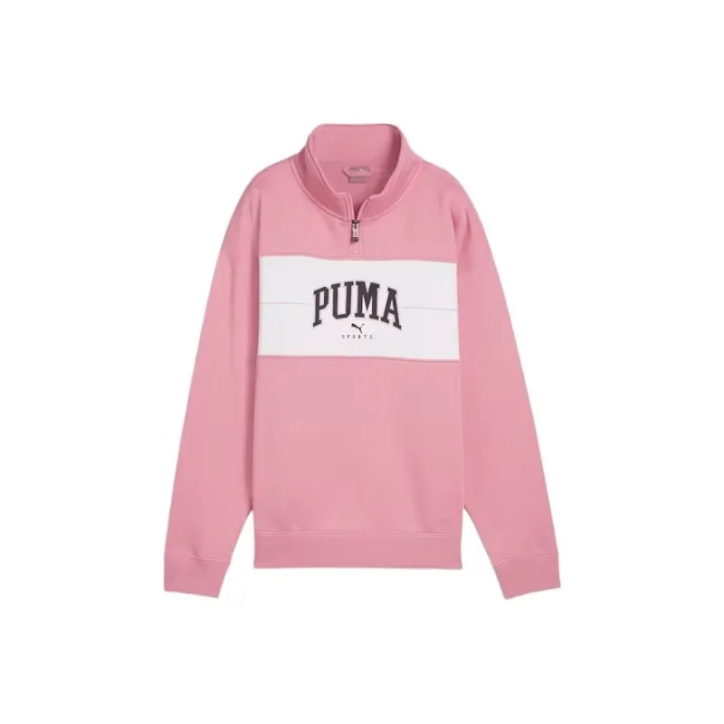 PUMA SS24 Women's Quarter-Zip Hoodie Sweatshirt Women's Pink-0