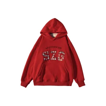 TUSHIFEI Sweatshirt Women's Red