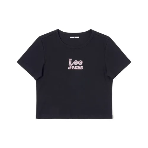 Lee Regular T Shirt Women's Black