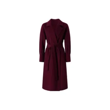 JZ. ANNAKRO Coats Women's Burgundy