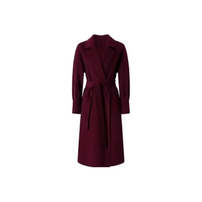 JZ. ANNAKRO Coats Women's Burgundy-0